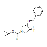 4-(Benzyloxy)-1-Boc-3,3-difluoropyrrolidine