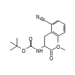 Methyl 2-(Boc-amino)-3-(2-cyano-6-methylphenyl)propanoate