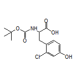 2-(Boc-amino)-3-(2-chloro-4-hydroxyphenyl)propanoic Acid
