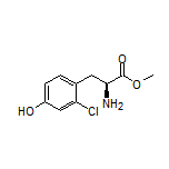Methyl (S)-2-Amino-3-(2-chloro-4-hydroxyphenyl)propanoate