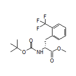 Methyl (R)-2-(Boc-amino)-3-[2-(trifluoromethyl)phenyl]propanoate