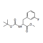 Methyl 2-(Boc-amino)-3-(3-fluorophenyl)propanoate