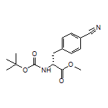 Methyl (R)-2-(Boc-amino)-3-(4-cyanophenyl)propanoate