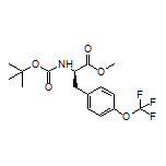 Methyl (R)-2-(Boc-amino)-3-[4-(trifluoromethoxy)phenyl]propanoate