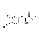 Methyl (S)-2-Amino-3-(4-cyano-3-fluorophenyl)propanoate
