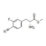 Methyl (R)-2-Amino-3-(4-cyano-3-fluorophenyl)propanoate