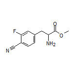 Methyl 2-Amino-3-(4-cyano-3-fluorophenyl)propanoate
