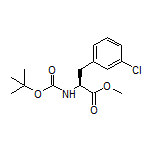 Methyl (S)-2-(Boc-amino)-3-(3-chlorophenyl)propanoate