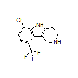 6-Chloro-9-(trifluoromethyl)-2,3,4,5-tetrahydro-1H-pyrido[4,3-b]indole