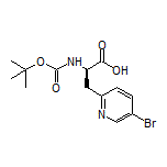 (R)-2-(Boc-amino)-3-(5-bromopyridin-2-yl)propanoic Acid