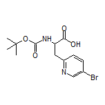 2-(Boc-amino)-3-(5-bromopyridin-2-yl)propanoic Acid
