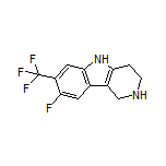 8-Fluoro-7-(trifluoromethyl)-2,3,4,5-tetrahydro-1H-pyrido[4,3-b]indole