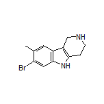 7-Bromo-8-methyl-2,3,4,5-tetrahydro-1H-pyrido[4,3-b]indole