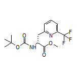 Methyl (R)-2-(Boc-amino)-3-[6-(trifluoromethyl)-2-pyridyl]propanoate
