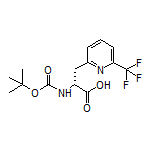 (R)-2-(Boc-amino)-3-[6-(trifluoromethyl)-2-pyridyl]propanoic Acid