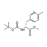 Methyl (R)-2-(Boc-amino)-3-(6-methylpyridin-3-yl)propanoate