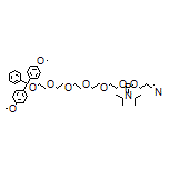 1,1-Bis(4-methoxyphenyl)-1-phenyl-2,5,8,11,14-pentaoxahexadecan-16-yl (2-Cyanoethyl) Diisopropylphosphoramidite