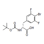 (R)-2-(Boc-amino)-3-(4-bromo-3,5-difluorophenyl)propanoic Acid