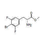 Methyl (R)-2-Amino-3-(4-bromo-3,5-difluorophenyl)propanoate