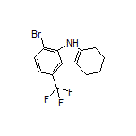 8-Bromo-5-(trifluoromethyl)-2,3,4,9-tetrahydro-1H-carbazole