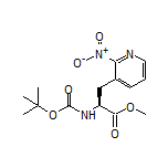 Methyl (S)-2-(Boc-amino)-3-(2-nitropyridin-3-yl)propanoate
