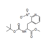 Methyl 2-(Boc-amino)-3-(2-nitropyridin-3-yl)propanoate