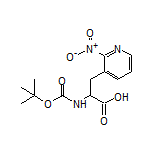 2-(Boc-amino)-3-(2-nitropyridin-3-yl)propanoic Acid