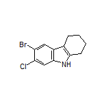 6-Bromo-7-chloro-2,3,4,9-tetrahydro-1H-carbazole