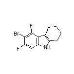 6-Bromo-5,7-difluoro-2,3,4,9-tetrahydro-1H-carbazole