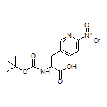 2-(Boc-amino)-3-(6-nitropyridin-3-yl)propanoic Acid