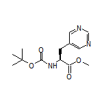 Methyl (S)-2-(Boc-amino)-3-(5-pyrimidinyl)propanoate