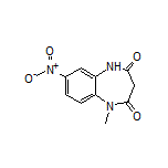 1-Methyl-7-nitro-1H-benzo[b][1,4]diazepine-2,4(3H,5H)-dione