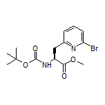 Methyl (S)-2-(Boc-amino)-3-(6-bromopyridin-2-yl)propanoate