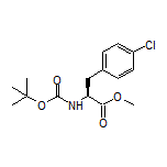 Methyl (S)-2-(Boc-amino)-3-(4-chlorophenyl)propanoate