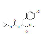 Methyl 2-(Boc-amino)-3-(4-chlorophenyl)propanoate