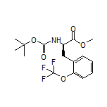 Methyl (R)-2-(Boc-amino)-3-[2-(trifluoromethoxy)phenyl]propanoate