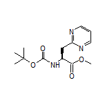 Methyl (S)-2-(Boc-amino)-3-(2-pyrimidinyl)propanoate