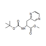 Methyl 2-(Boc-amino)-3-(2-pyrazinyl)propanoate