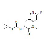Methyl (R)-2-(Boc-amino)-3-(6-fluoropyridin-3-yl)propanoate
