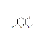 6-Bromo-3-iodo-2-methoxypyridine