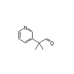 2-Methyl-2-(pyridin-3-yl)propanal