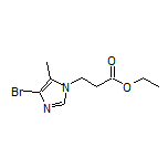 Ethyl 3-(4-Bromo-5-methyl-1H-imidazol-1-yl)propanoate