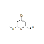 4-Bromo-6-methoxypicolinaldehyde