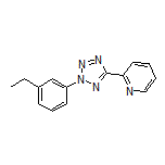 2-[2-(3-Ethylphenyl)-2H-tetrazol-5-yl]pyridine