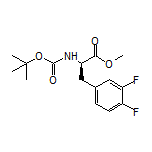 Methyl (R)-2-(Boc-amino)-3-(3,4-difluorophenyl)propanoate