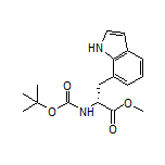 Methyl (R)-2-(Boc-amino)-3-(7-indolyl)propanoate