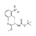 Methyl (S)-2-(Boc-amino)-3-(2-methyl-6-nitrophenyl)propanoate
