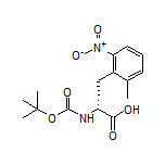 (R)-2-(Boc-amino)-3-(2-methyl-6-nitrophenyl)propanoic Acid