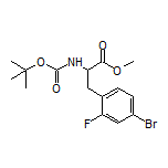 Methyl 2-(Boc-amino)-3-(4-bromo-2-fluorophenyl)propanoate