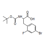 2-(Boc-amino)-3-(4-bromo-2-fluorophenyl)propanoic Acid